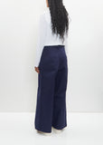 Cotton Pasadena Pleated Trouser — Sailor