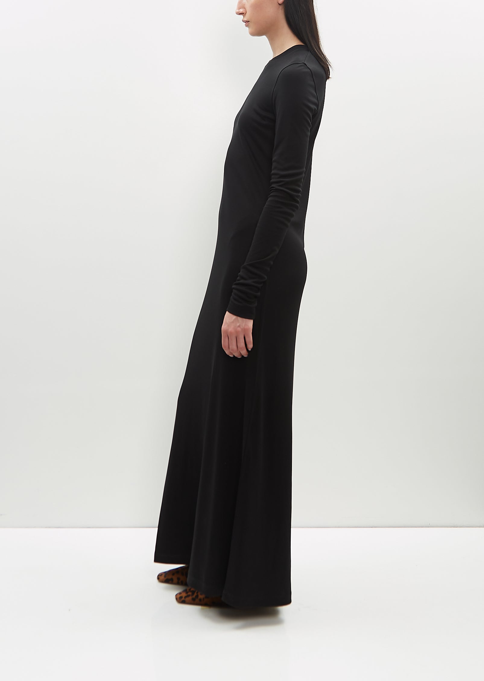 Long-Sleeve Jersey Dress – La Garçonne Long-Sleeve Jersey Dress – La Garçonne