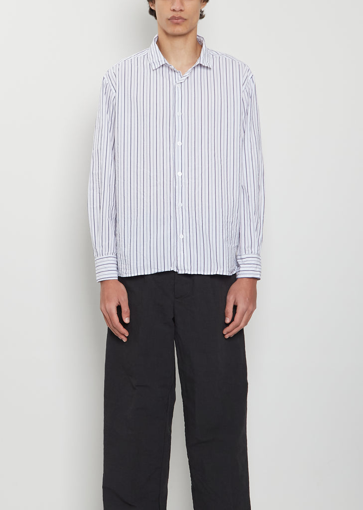 Farmer Cotton Shirt — Multi Stripe