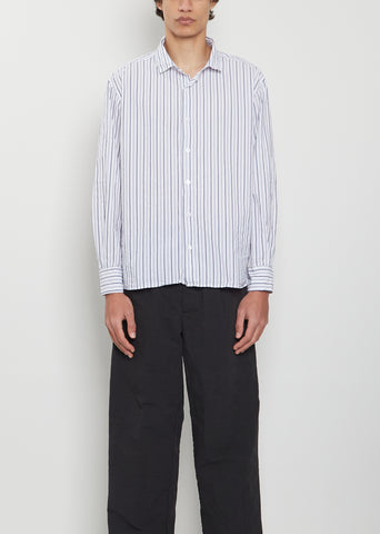 Farmer Cotton Shirt — Multi Stripe