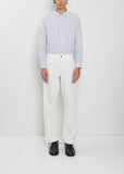 Andrew Cotton Pants — White