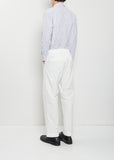 Andrew Cotton Pants — White