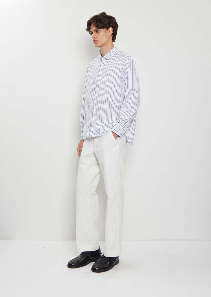 Andrew Cotton Pants — White