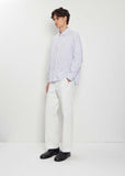 Andrew Cotton Pants — White