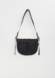Technical Gabardine Bodybag, Small — Black