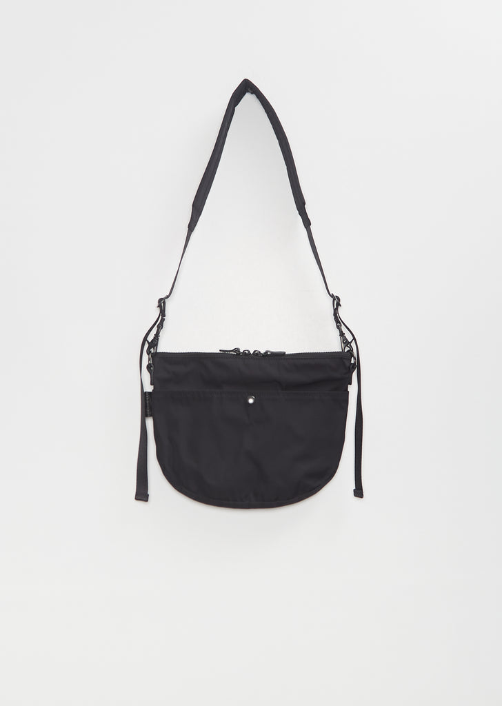 Technical Gabardine Bodybag, Small — Black