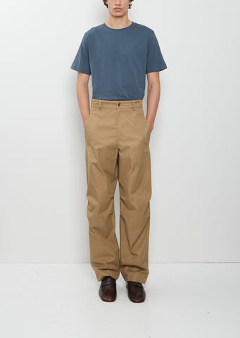 Pencks Cotton Pants — Camel