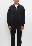 Sponge Sweat Polo Shirt — Black