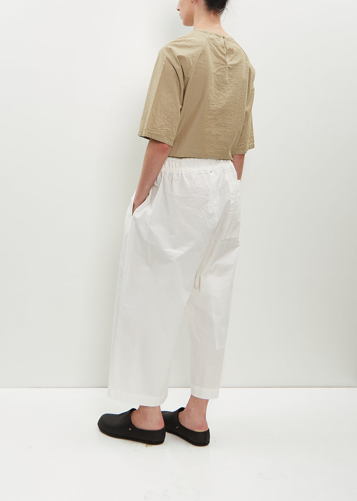 Denmark Cotton Short Pant — White