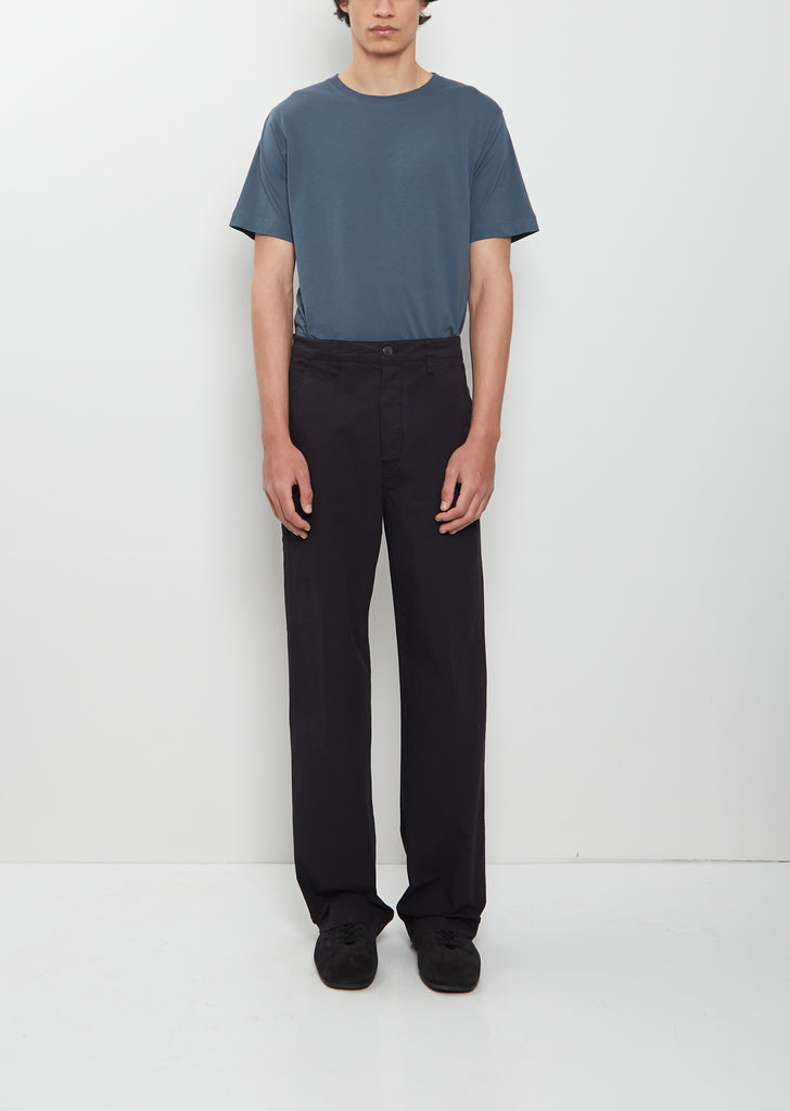 Pickerbys Stretch Cotton Pants — Black