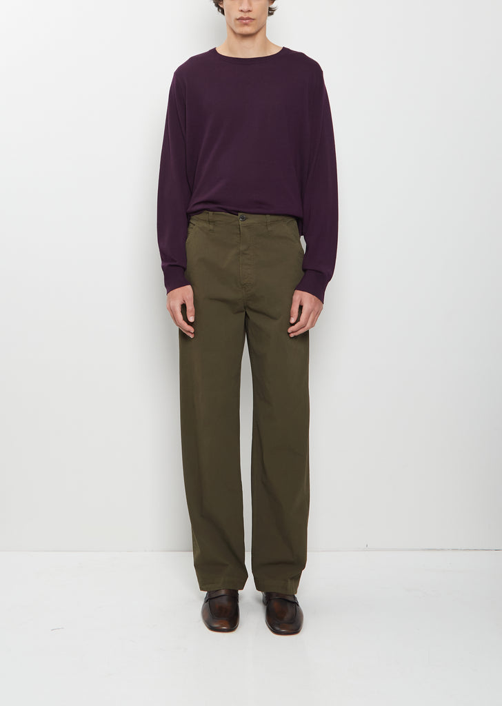 Pickerbys Stretch Cotton Pants — Khaki