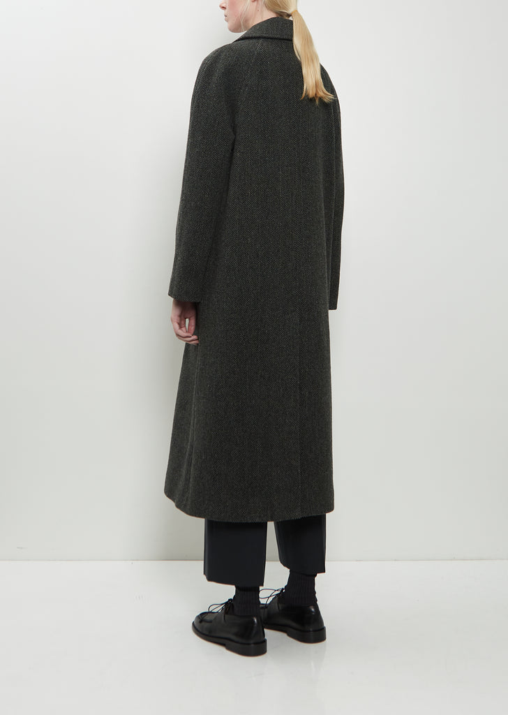 Raglan Wool Overcoat