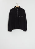 Wool Polar Fleece — Black