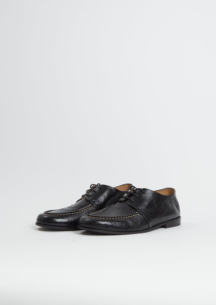 Mobasso Leather Lace-Up Derby
