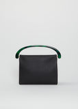 Leather Crisp Clutch
