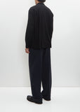 Airy Smooth Cashmere Shirt Blouson