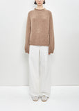 Cashmere Silk Chili Sweater — Toffee