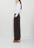 Pakora Cotton Pants — Dark Brown