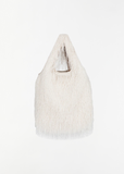 Fringed March Shopper Tote