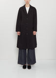 Asymmetric Long Cotton Jacket