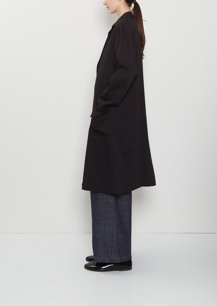 Asymmetric Long Cotton Jacket
