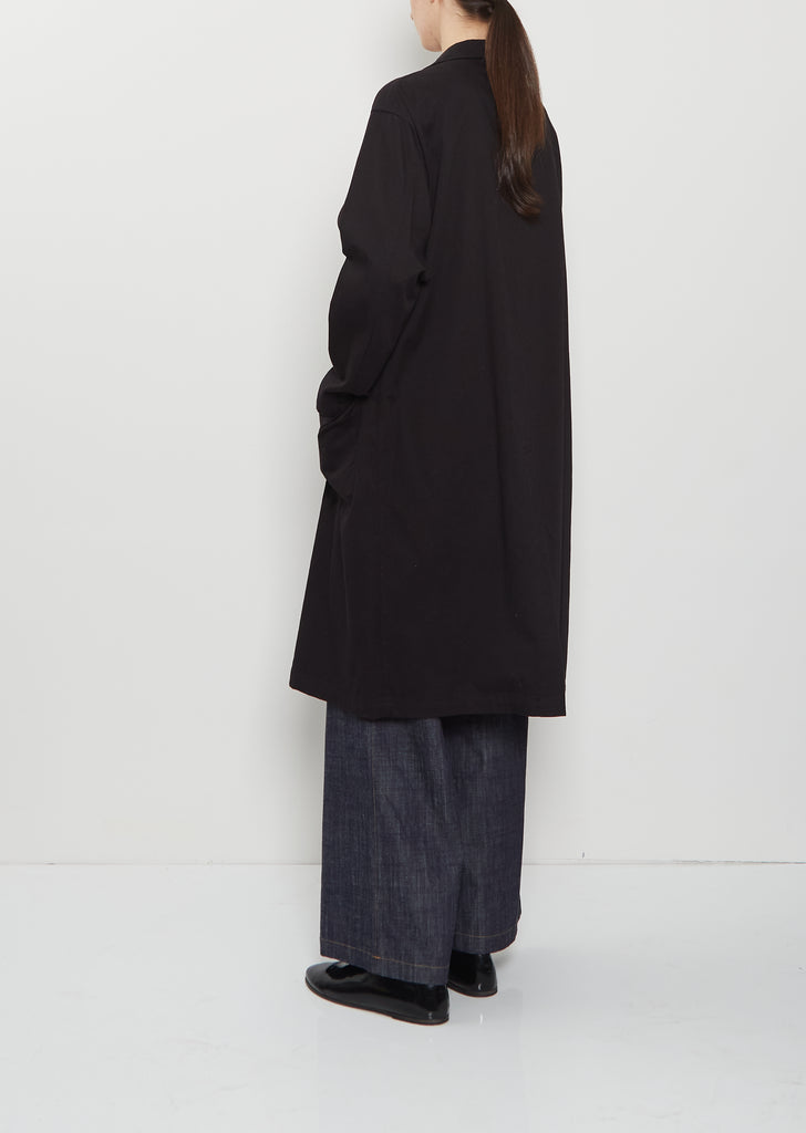 Asymmetric Long Cotton Jacket