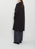 Asymmetric Long Cotton Jacket