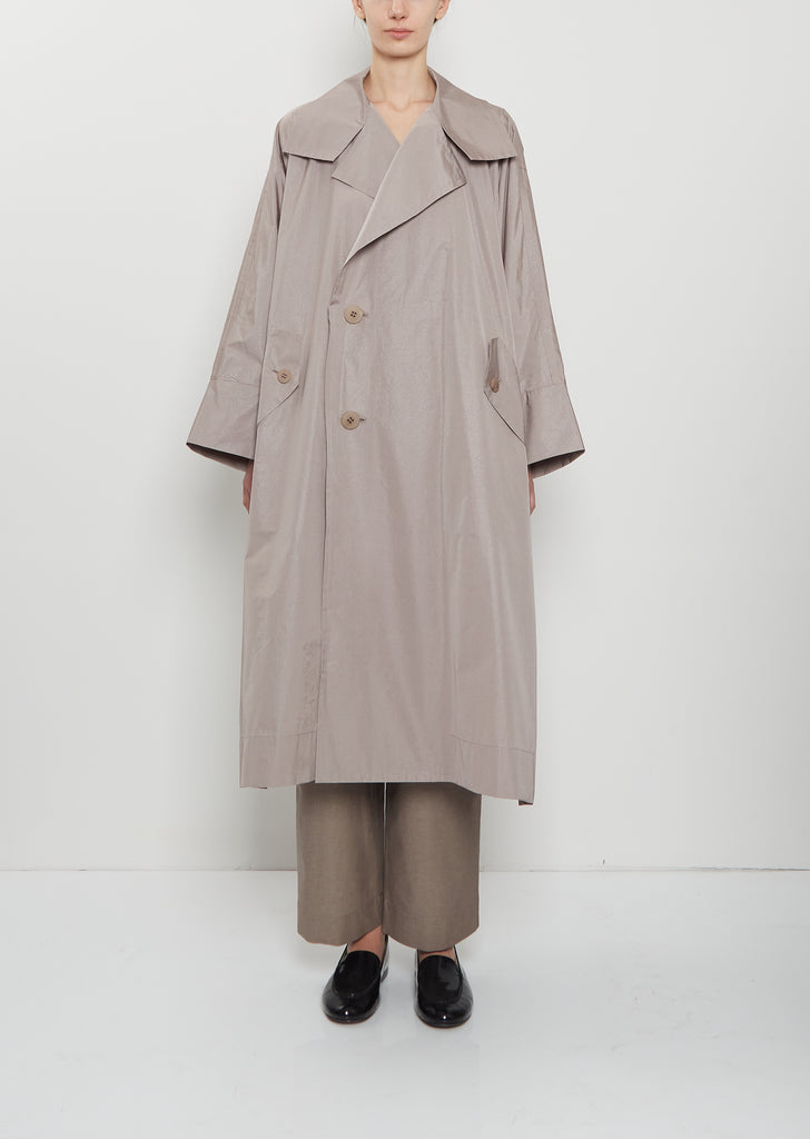 Akimbo Paper Trench Coat