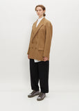 Big Tailored Wool Jacket
