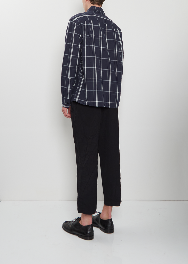 Overall Cotton Linen Shirt