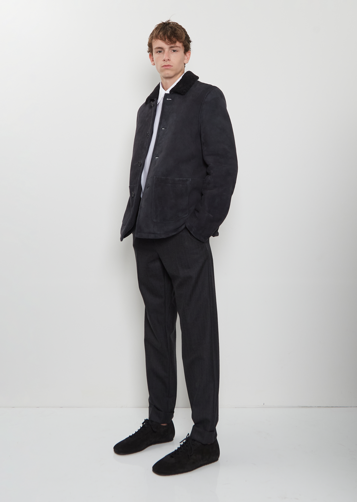 Shearling Leather Jacket