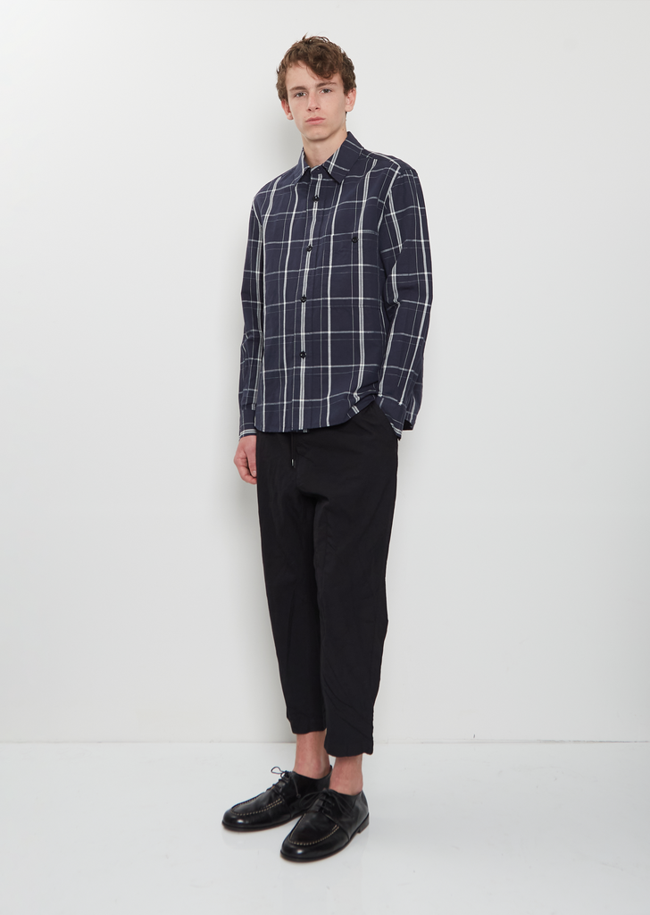 Overall Cotton Linen Shirt