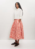 Cotton Poly Double Rideau Skirt