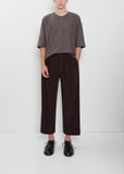 Straight Pleated Pants