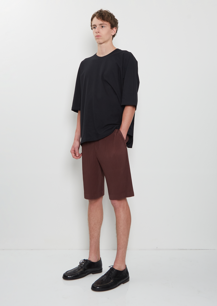 Pleated Shorts