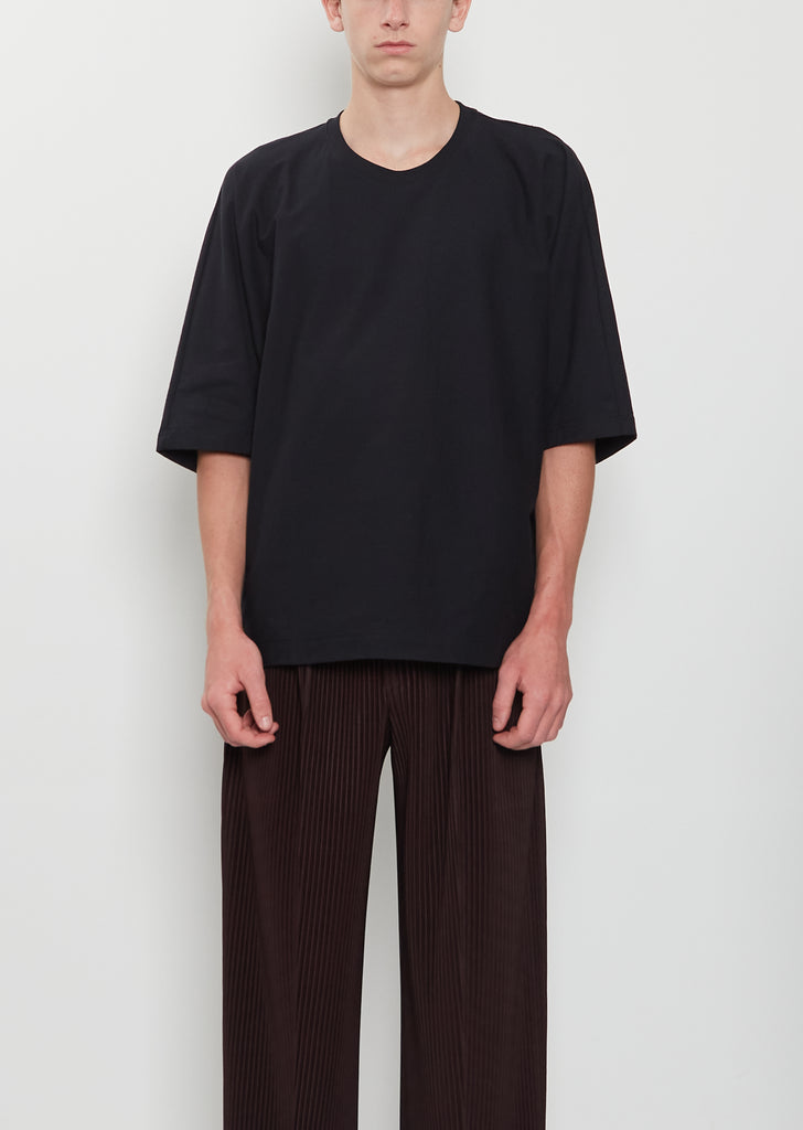 Release-T Cotton Basic Tee — Black