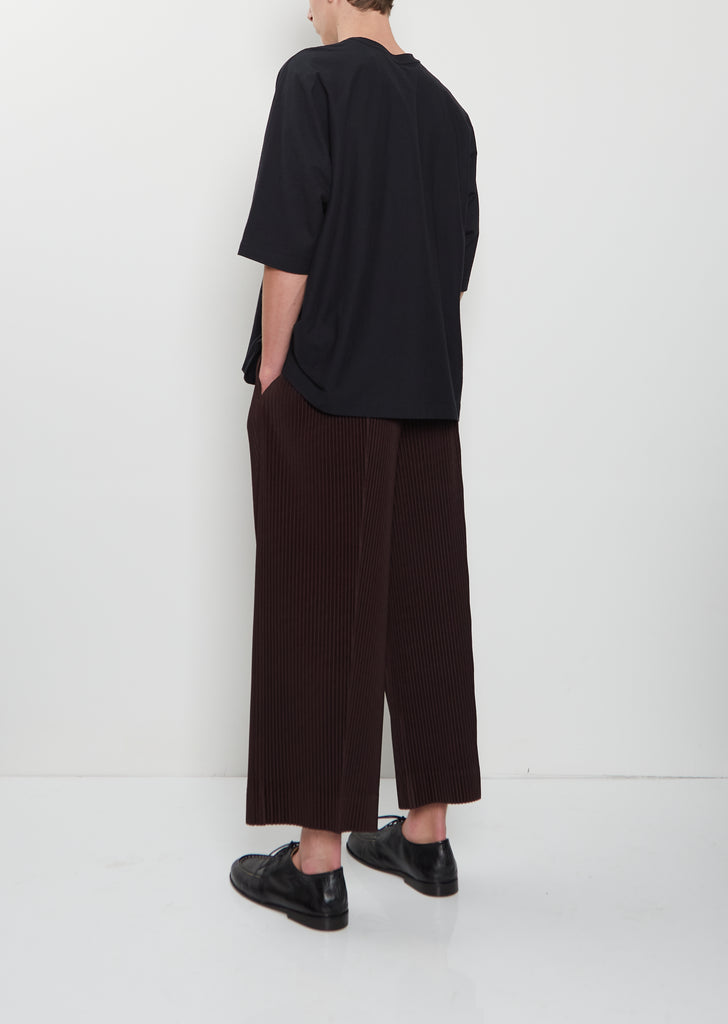 Release-T Cotton Basic Tee — Black