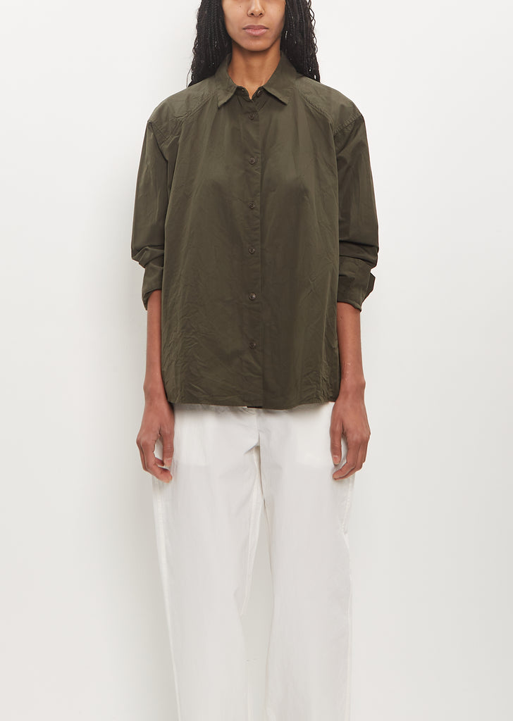 Cotton Drays Travail Shirt — Khaki