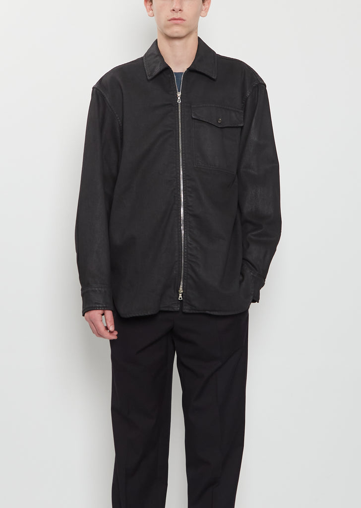 Croomson Waxed Denim Shirt