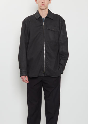 Croomson Waxed Denim Shirt