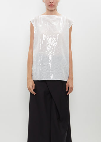 Sequins Tunic Top