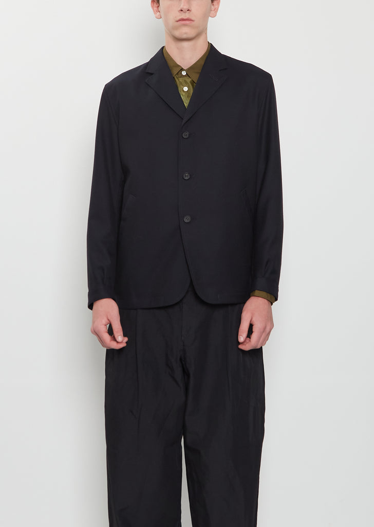 Notched Collar Blazer