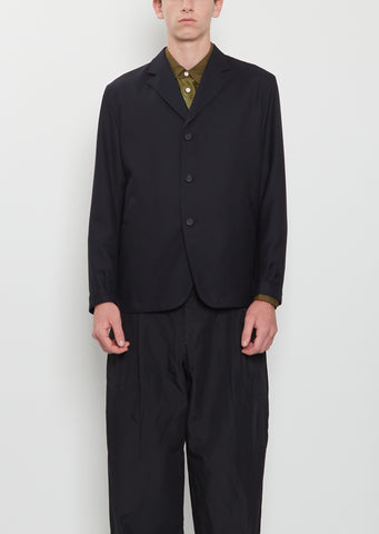 Notched Collar Blazer
