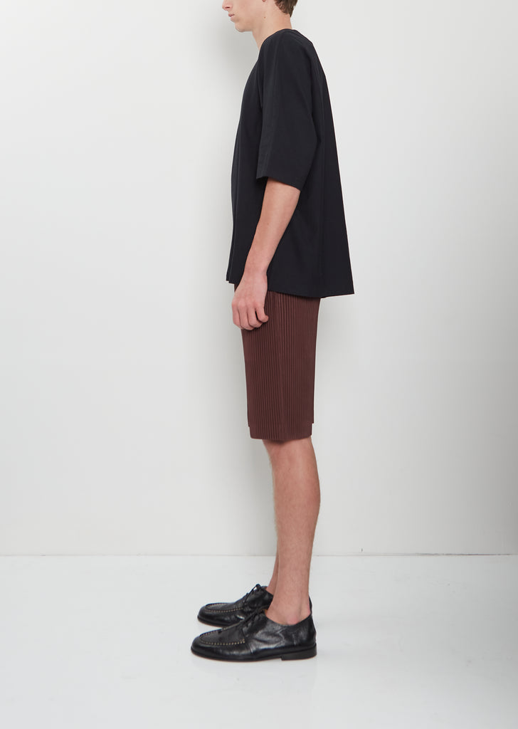 Pleated Shorts