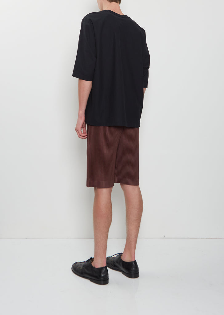 Pleated Shorts