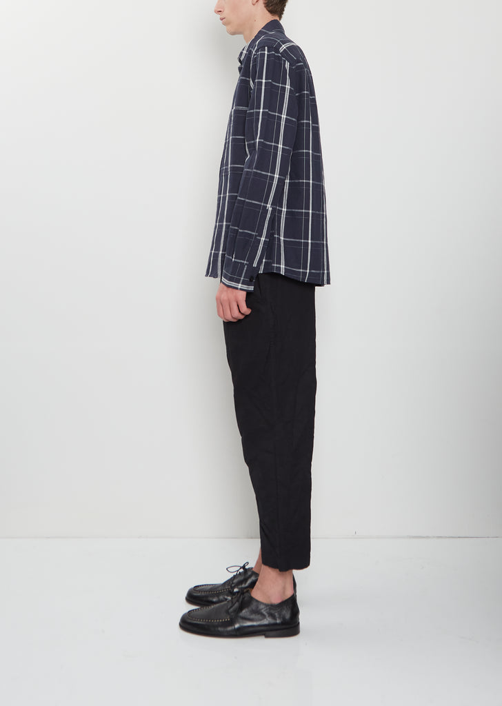 Overall Cotton Linen Shirt