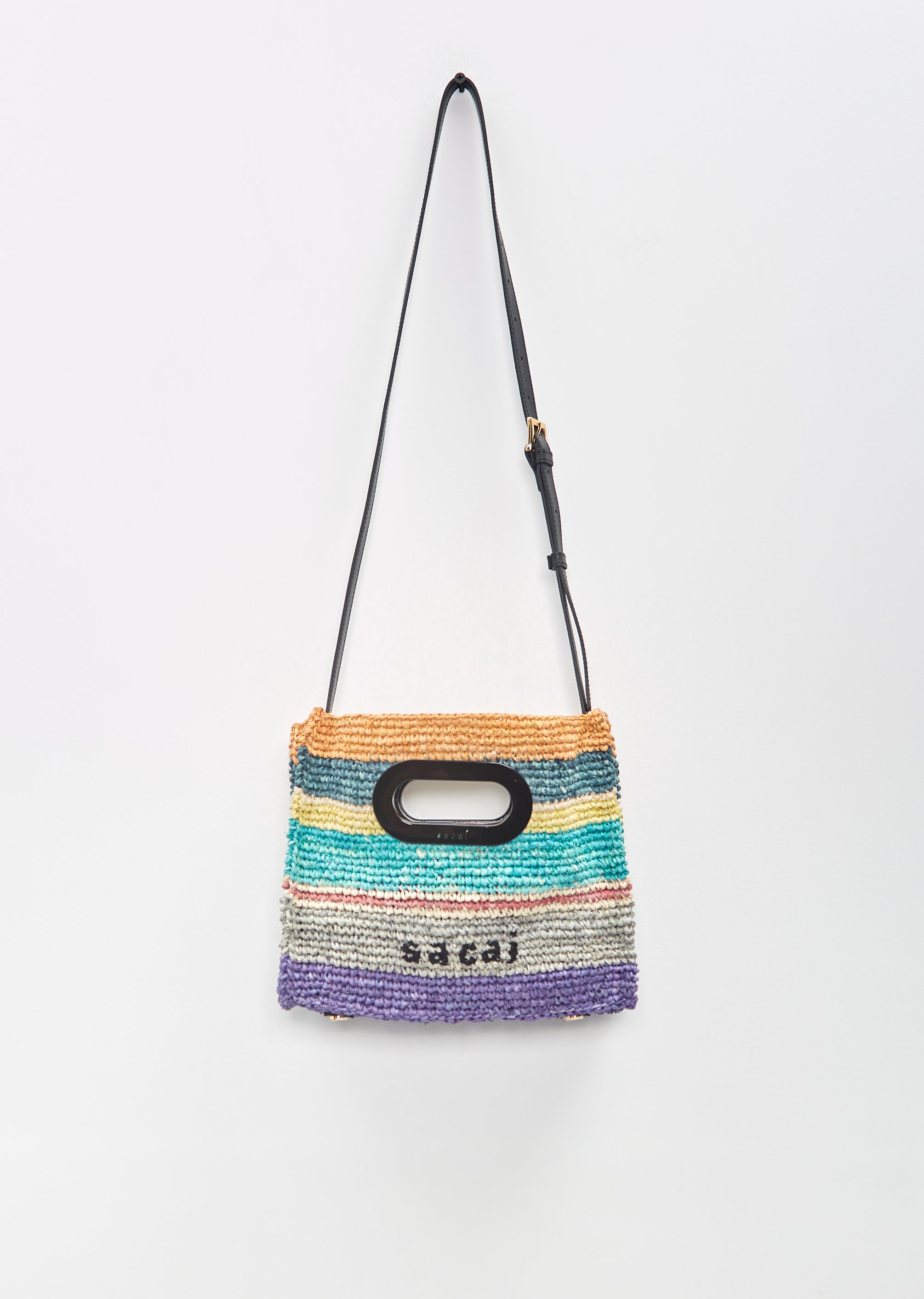 【サカイ】Raffia New Shopper Bag Small / Multi かごバッグ Raffia New Shopper Bag Small – La Garçonne