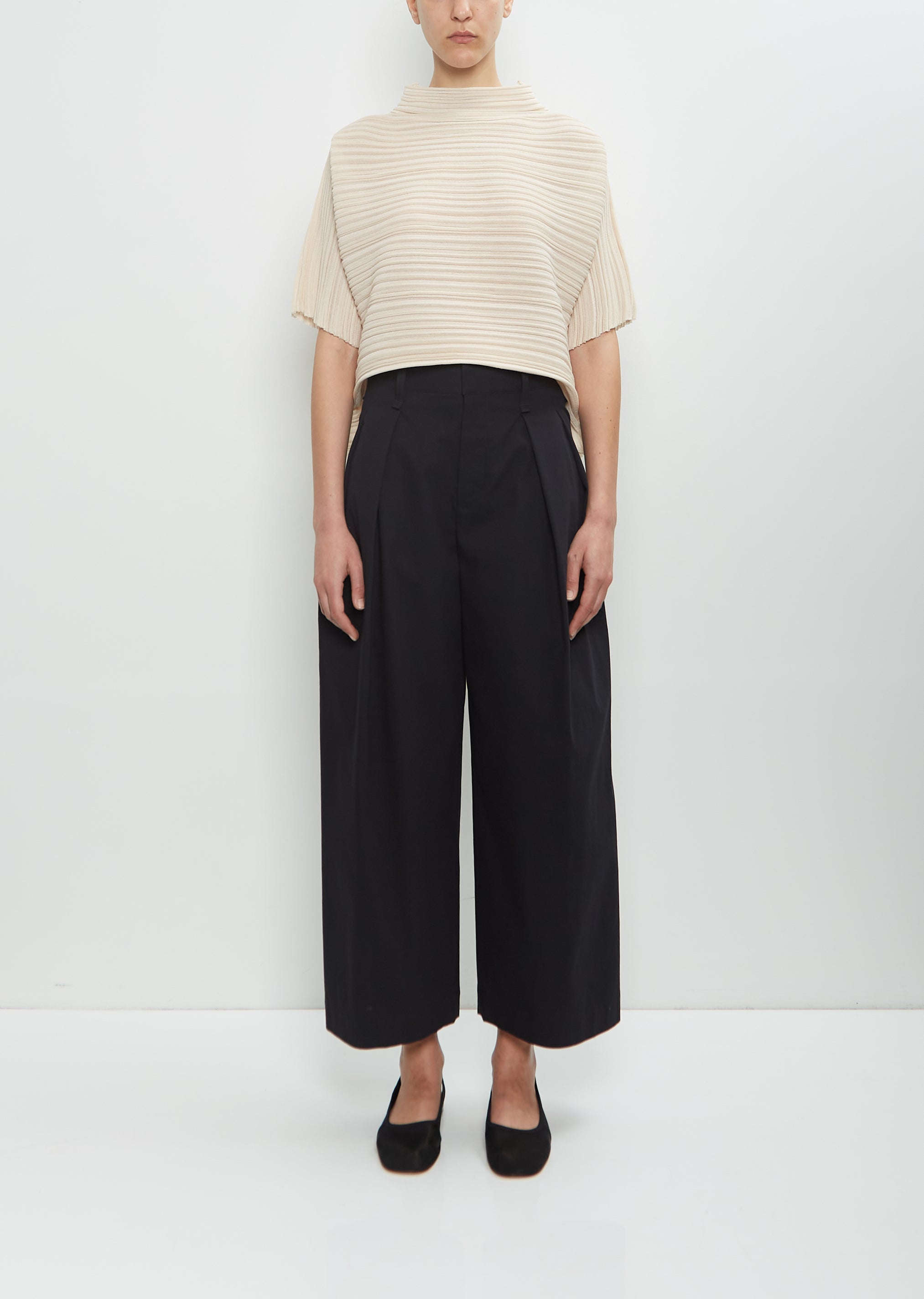 Paper Cotton Grainy Washi Pants – La Garçonne