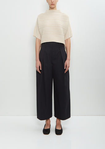 Paper Cotton Grainy Washi Pants