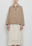 Juliette Cotton Blend Jacket — Jute